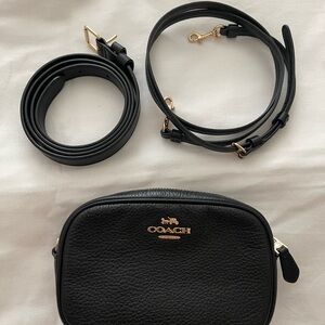 Slightly Used Coach Belt/Cross Body Mini Bag